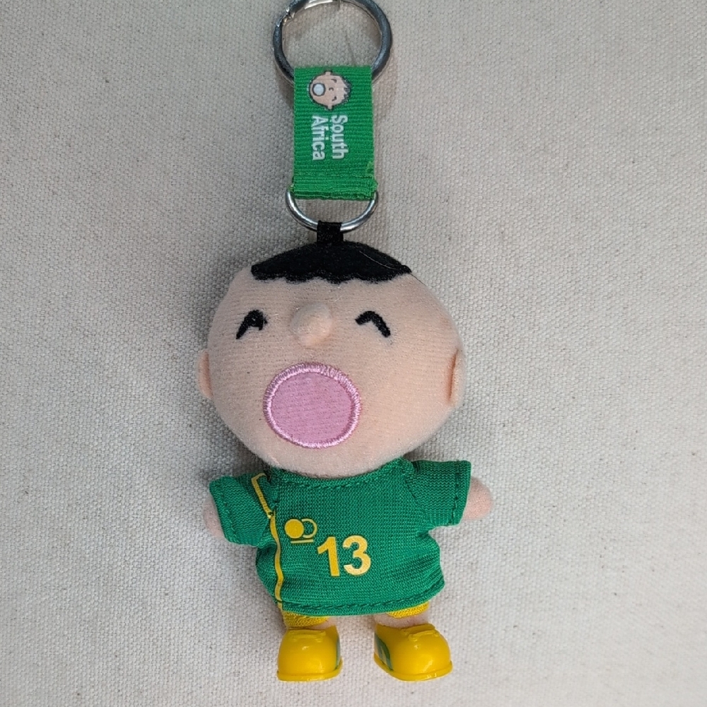 Sanrio x FIFA South Africa Minna No Tabo #13 Plush Keychain Bag charm